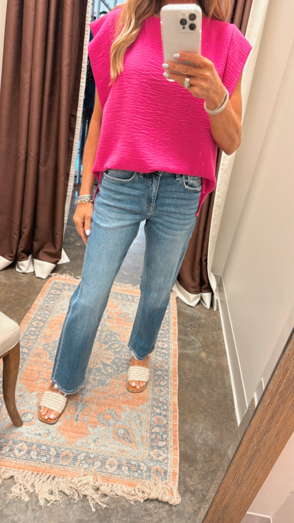 VANDROSS HIGH RISE STRAIGHT JEANS---LAST CHANCE SALE