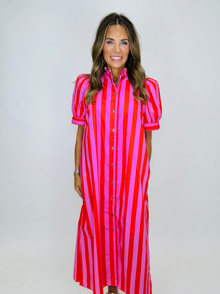 THE RETRO DAY MIDI DRESS