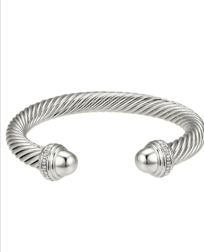 SILVER CUFF -LARGE