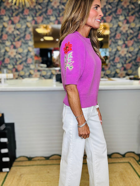 THE MAUVE EFFECT TOP--LAST ONE SALE