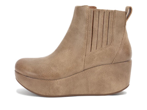 THE BERLIN BOOTIES-TAUPE-WAREHOUSE SALE