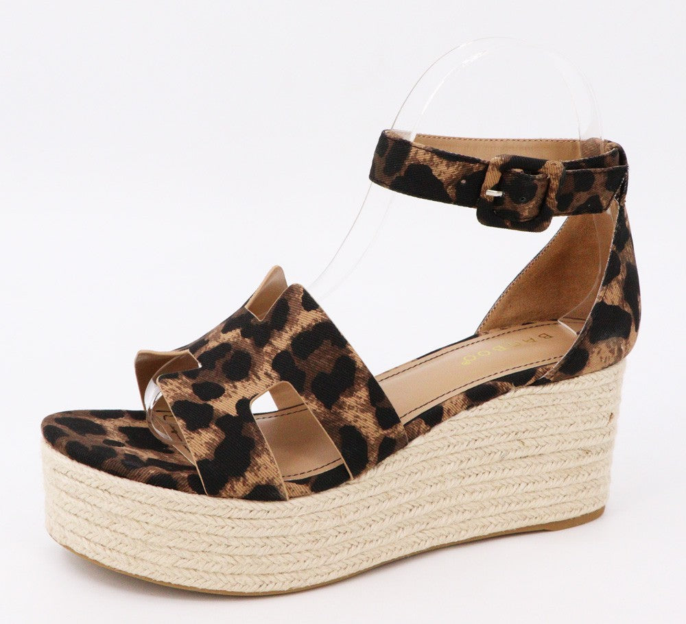 THE TATUM HEELS-LEOPARD--FLASH SALE--