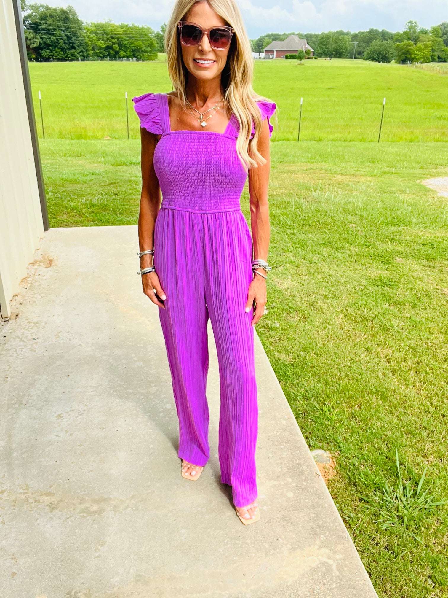 CRYSTAL SEA JUMPSUIT—SUMMER SALE