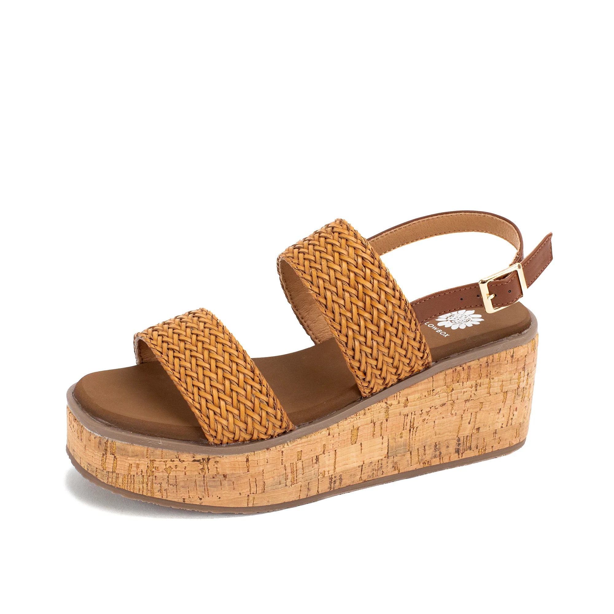 JEJU PLATFORM WEDGE-TAN