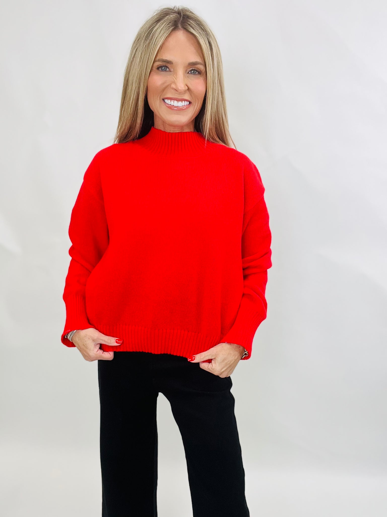 THE RED SWEATER--WINTER SALE