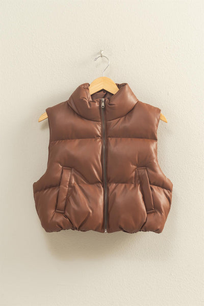 THE CHESTNUT CHIME VEST—-FLASH SALE
