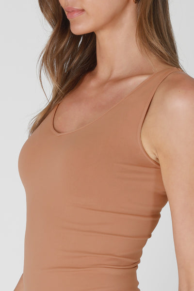 Seamless Reversible Tank Tops-NIKIBIKI