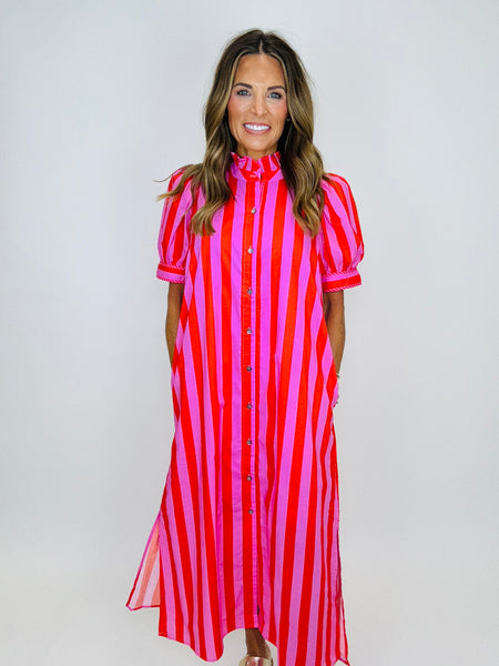 THE RETRO DAY MIDI DRESS