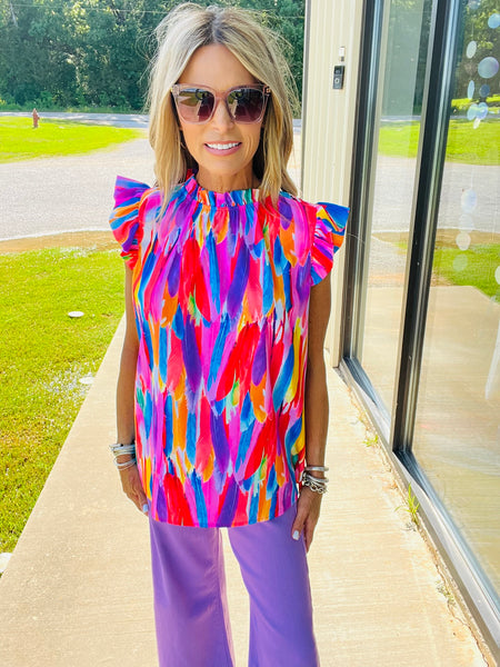 MAKE IT COLORFUL TOP--LAST CHANCE SALE