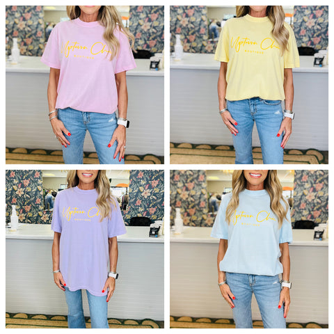 UPTOWN LOGO TEE--FLASH SALE--