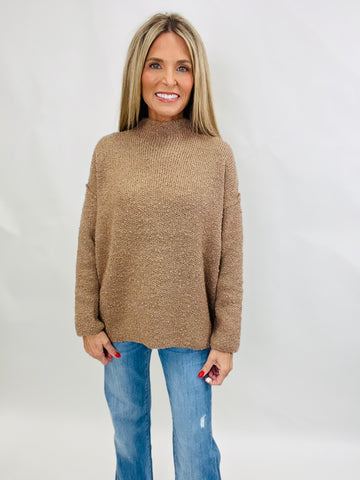 HAZELNUT FLUFF SWEATER