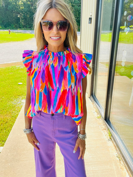 MAKE IT COLORFUL TOP--LAST CHANCE SALE
