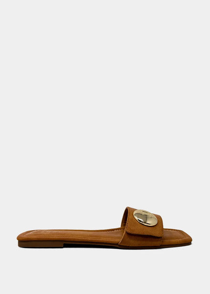 THE COLETTE SANDALS-CAMEL