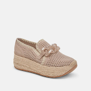 Jhenee Espadrille PLATFORM LOAFERS-TAUPE--LAST ONE SALE