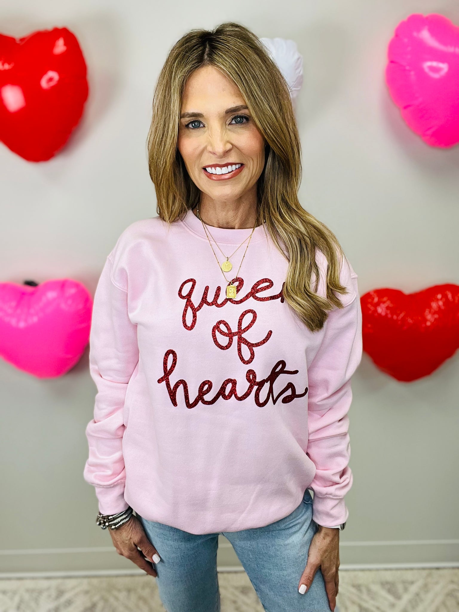 QUEEN OF HEARTS SWEATSHIRT