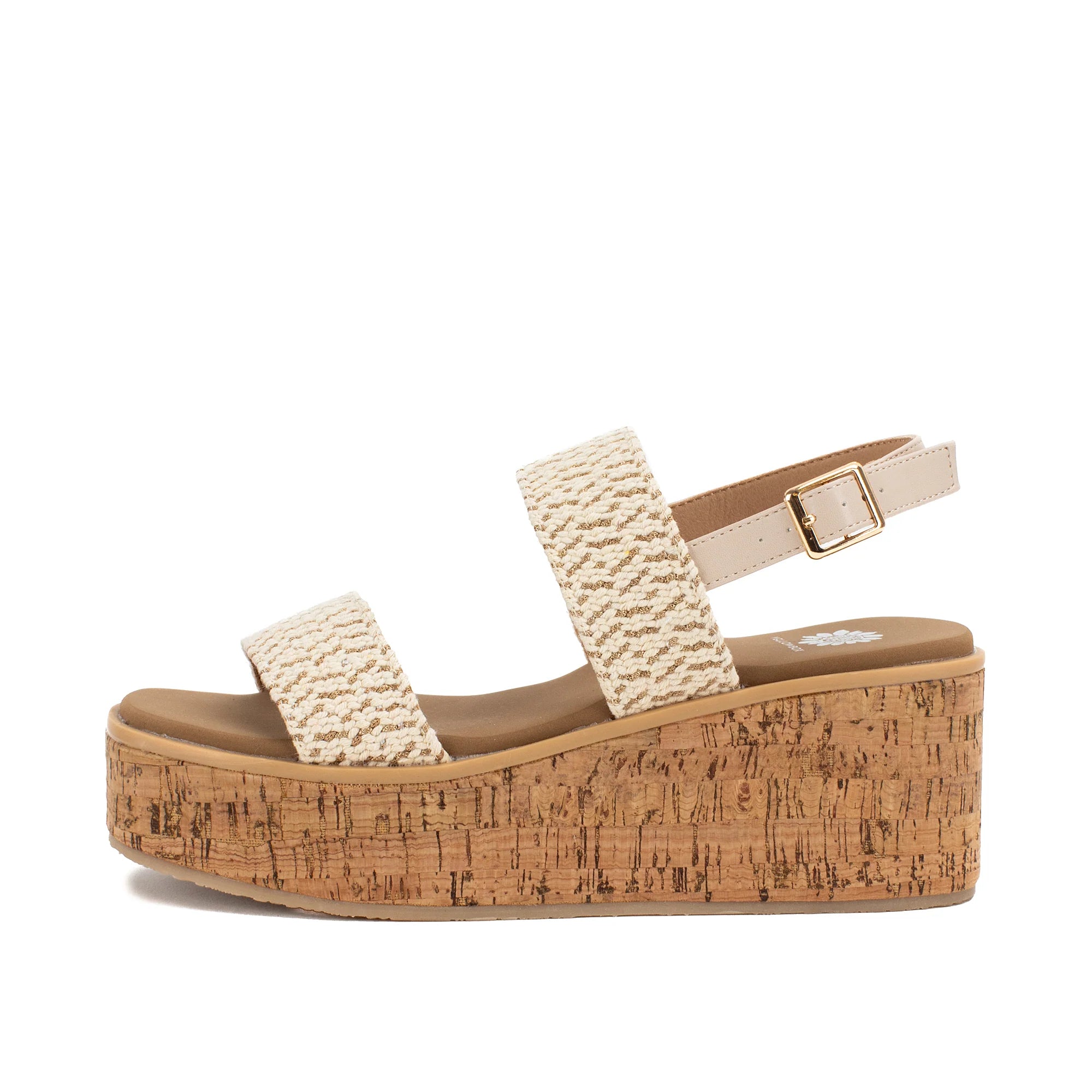 JEJU PLATFORM WEDGE-CREAM