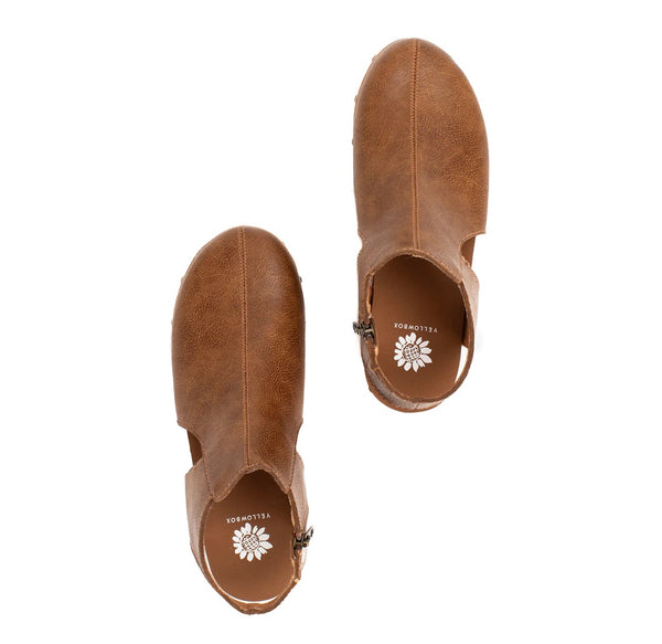 THE BROOKE WEDGE CLOG- BROWN**** WINTER SALE ****