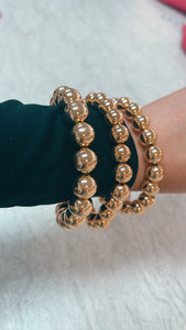 TRIPLE BALL BRACELET--RESTOCK ALERT