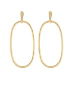 JANETTE OVAL EARRINGS