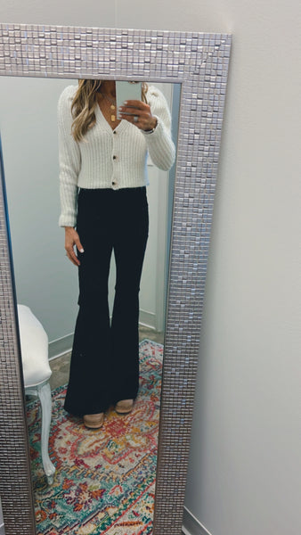 FINDING MY WAY THROUGH PANTS -BLACK -WAREHOUSE SALE