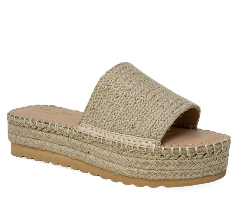 THE MAUDE ESPADRILLES- NUDE--FLASH SALE