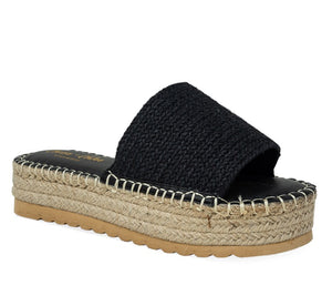 THE MAUDE ESPADRILLES- BLACK-FLASH SALE