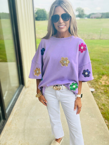 FLOWER POWER TOP