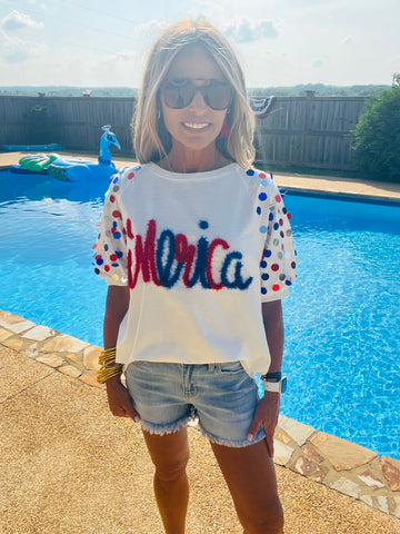 AMERICA PRIDE TOP-SUMMER SALE