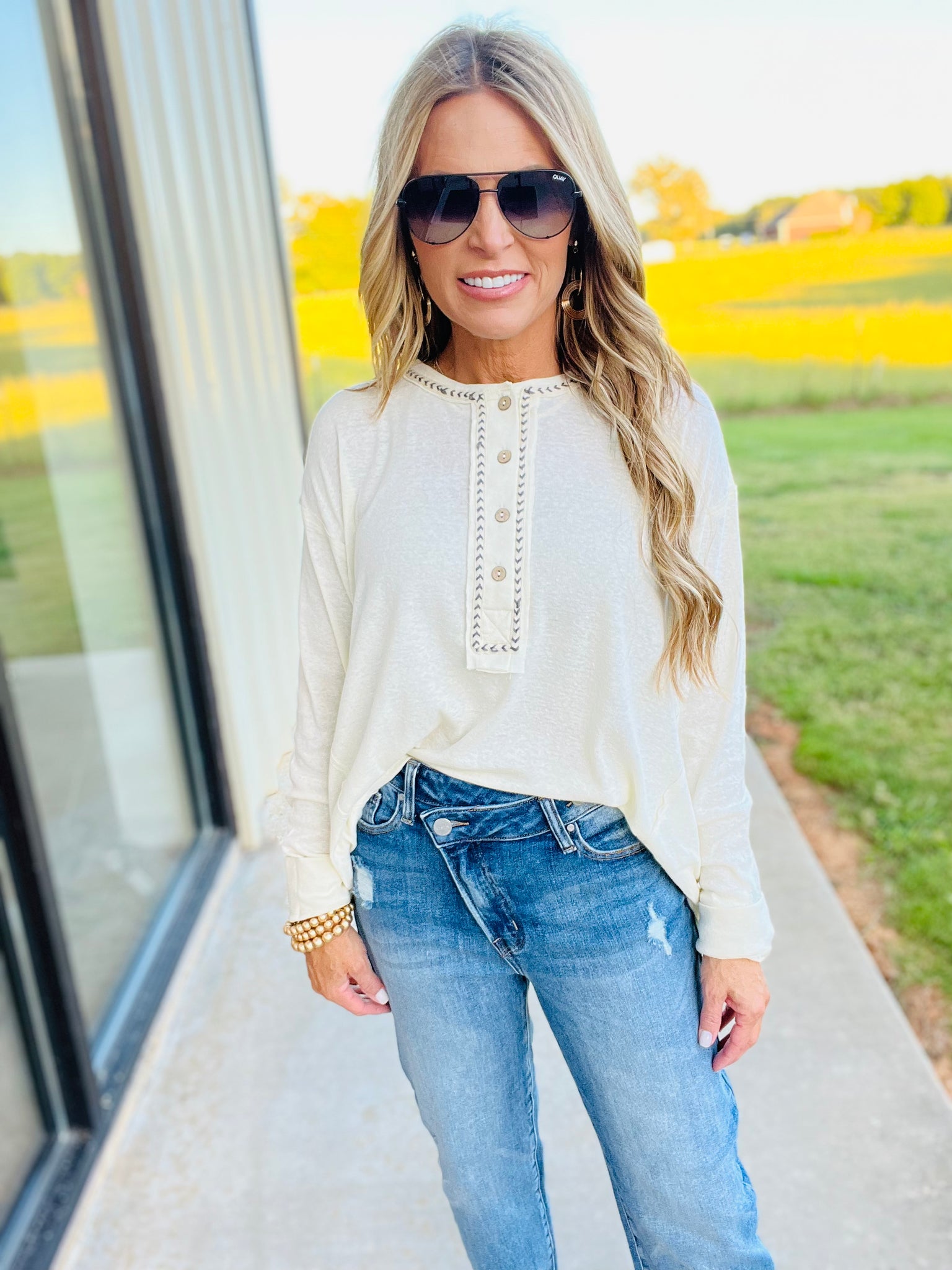 FALL ON ME TOP- CREAM