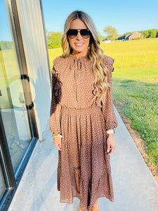 LATE SUNSETS MAXI DRESS