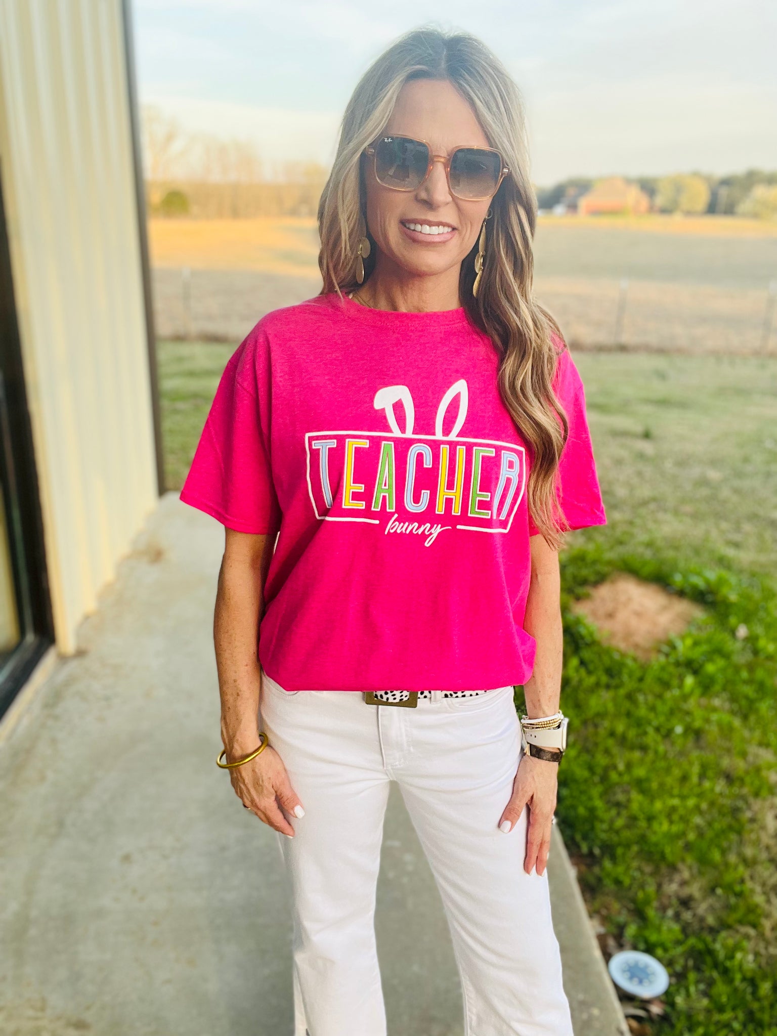 FESTIVE TEACH TEE