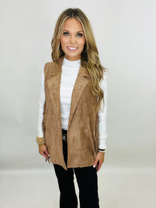 IT'S THE FRINGE FOR ME VEST--FLASH SALE