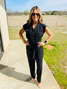 GENUINE GRATITUDE JUMPSUIT--FLASH SALE