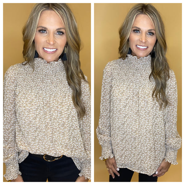 Cottonwood Smocked Top--RESTOCK !!