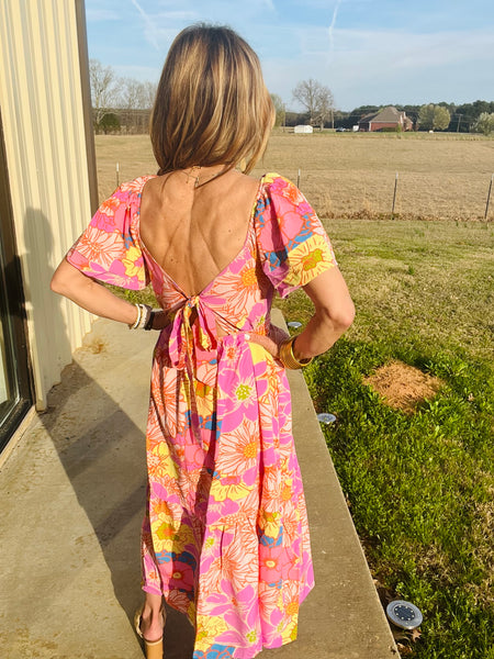 FALLING FOR FLORAL DRESS