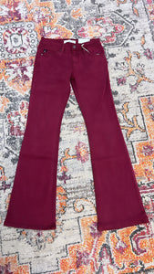 CRANBERRY KANCAN FLARES--LAST  CHANCE SALE