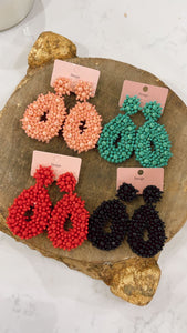 Moroccan Beaded earrings---RESTOCK ALERT!!