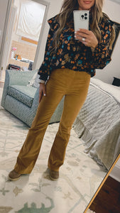 CAMEL- MAKER'S MIX VELVET FLARES--FLASH SALE