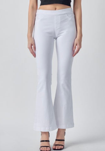 CELLO PULL ON FLARES PETITE