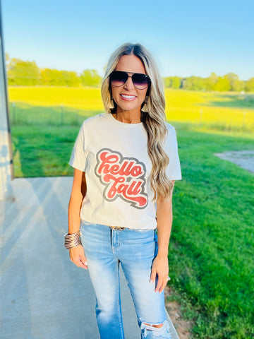 HELLO FALL GRAPHIC TEE