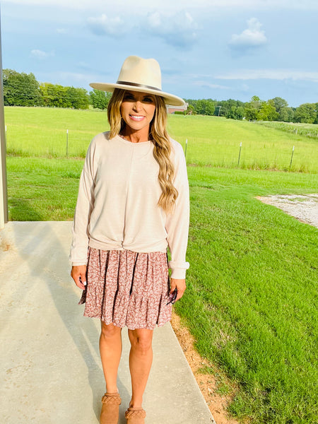 SHINE THE LIGHT DRESS-ROSE