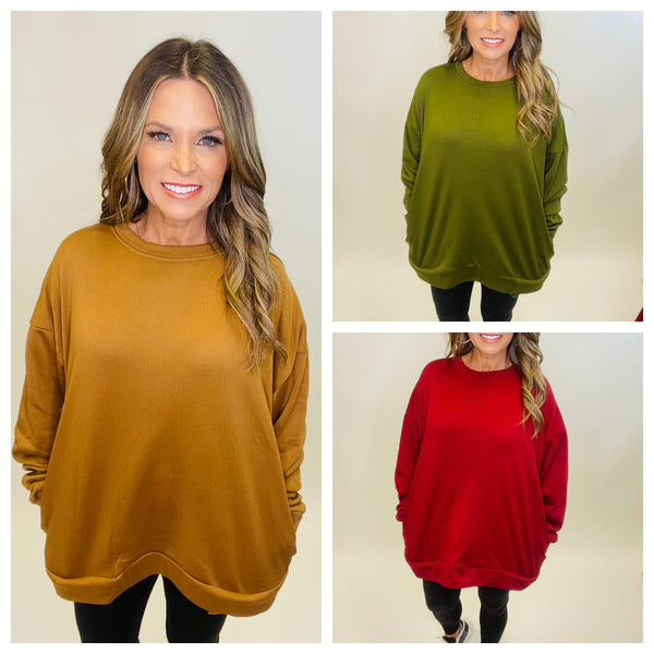 Like I Said Fleece Sweatshirt-END OF YEAR SALE
